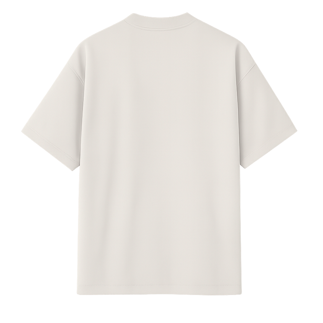 Oversized Offwhite - Suedine
