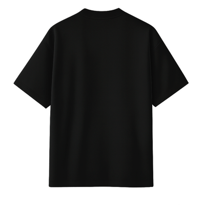 Oversized Preta - Suedine