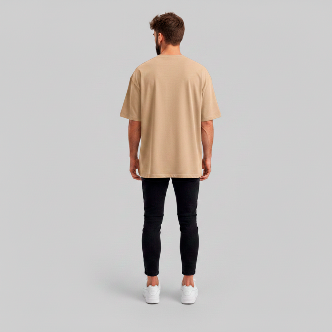 Oversized Areia - Suedine