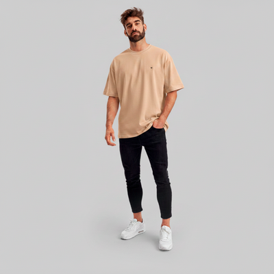 Oversized Areia - Suedine