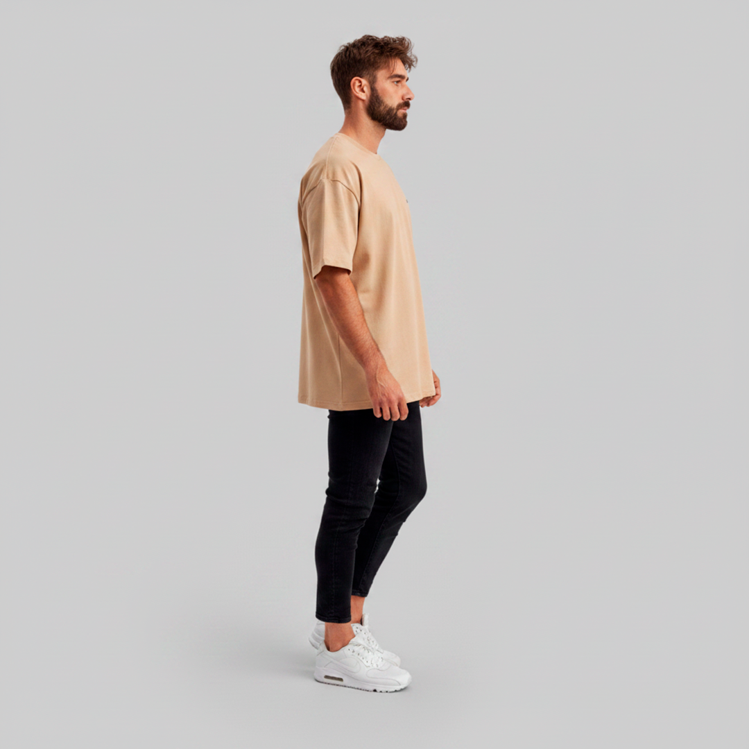 Oversized Areia - Suedine